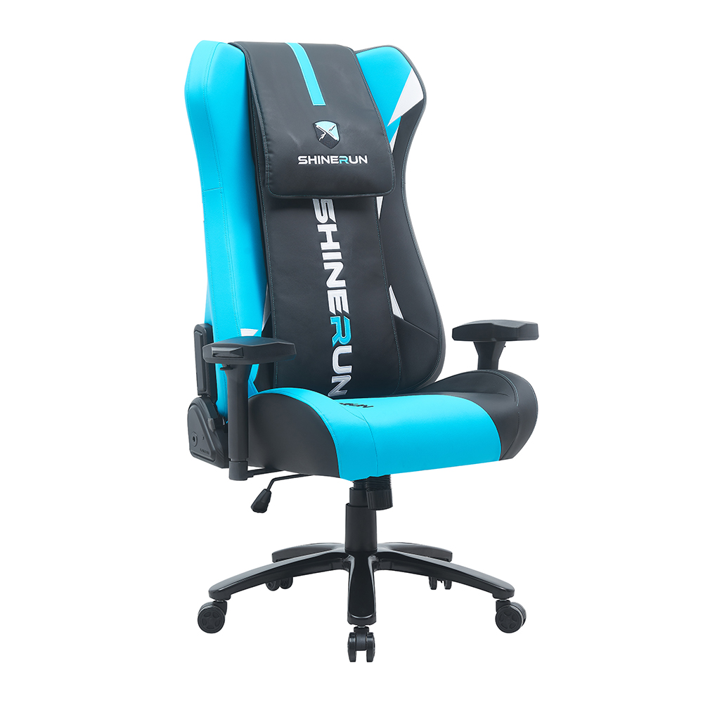 XL-6665-8 Skjult fjernkontroll massasje gaming stol