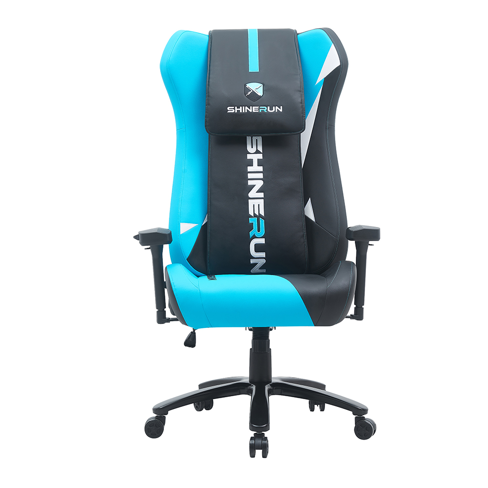 XL-6665-8 Skjult fjernkontroll massasje gaming stol