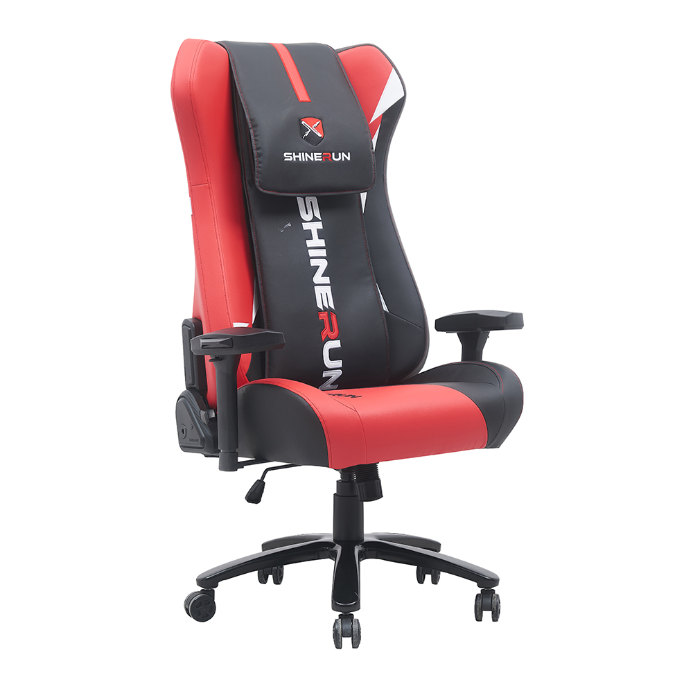 XL-6665-8 Skjult fjernkontroll massasje gaming stol