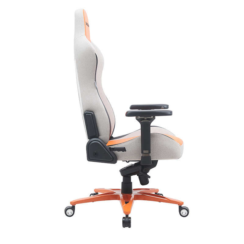 XL-6682-1 Lær fløyel materiale pute belte veske 4D armlen gaming stol